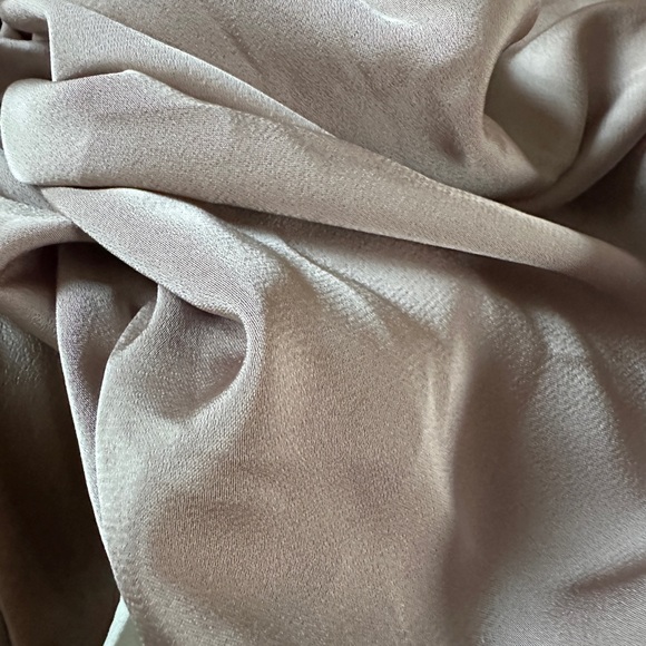 FASHION NOVA Taupe Draped Women's Dress - Picture 12 of 12